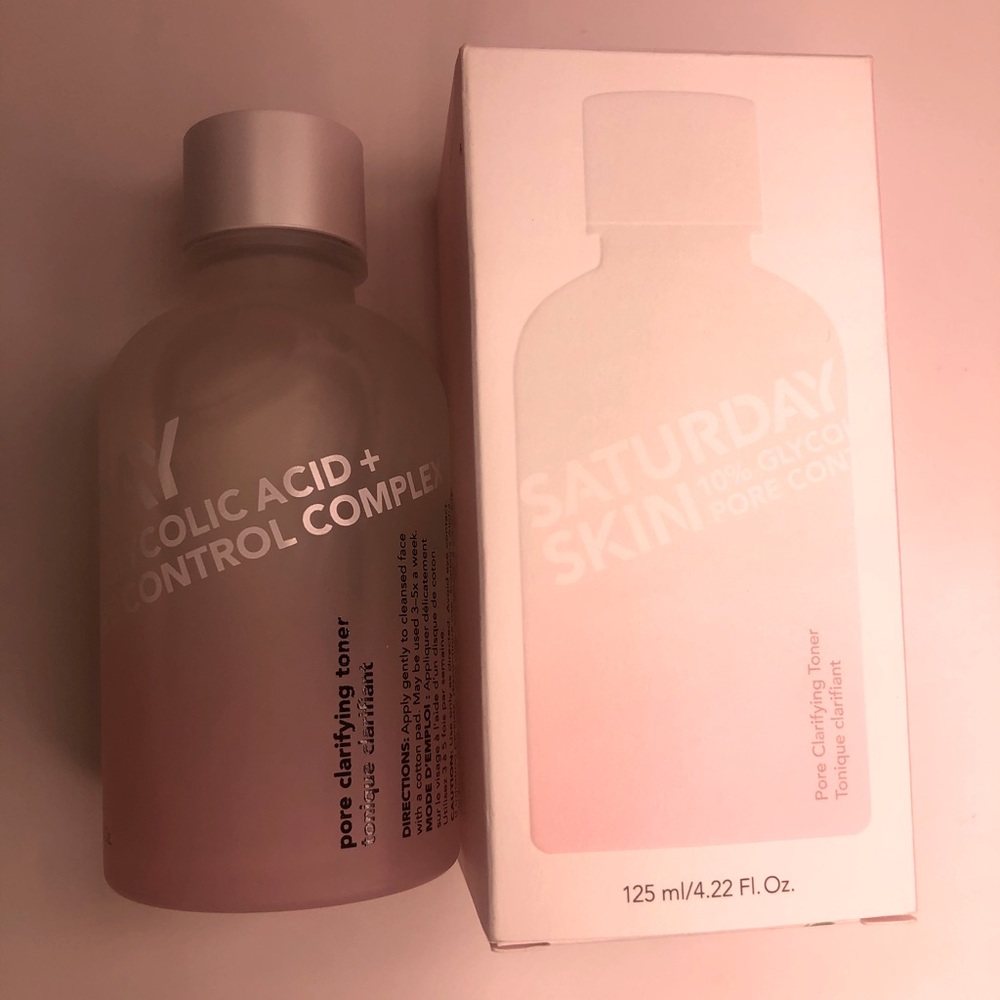 Saturday Skin Pore Clarifying toner